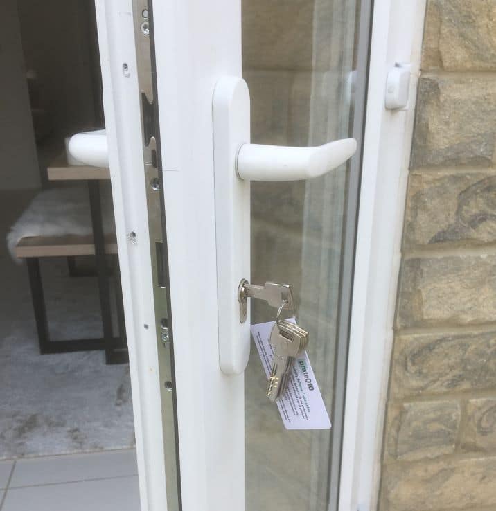 UPVC patio doors